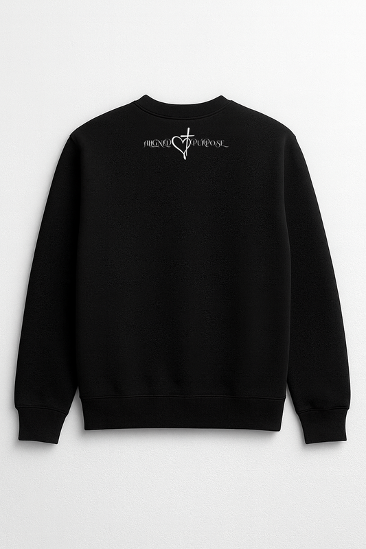 Black Rooted Crewneck Sweatshirt