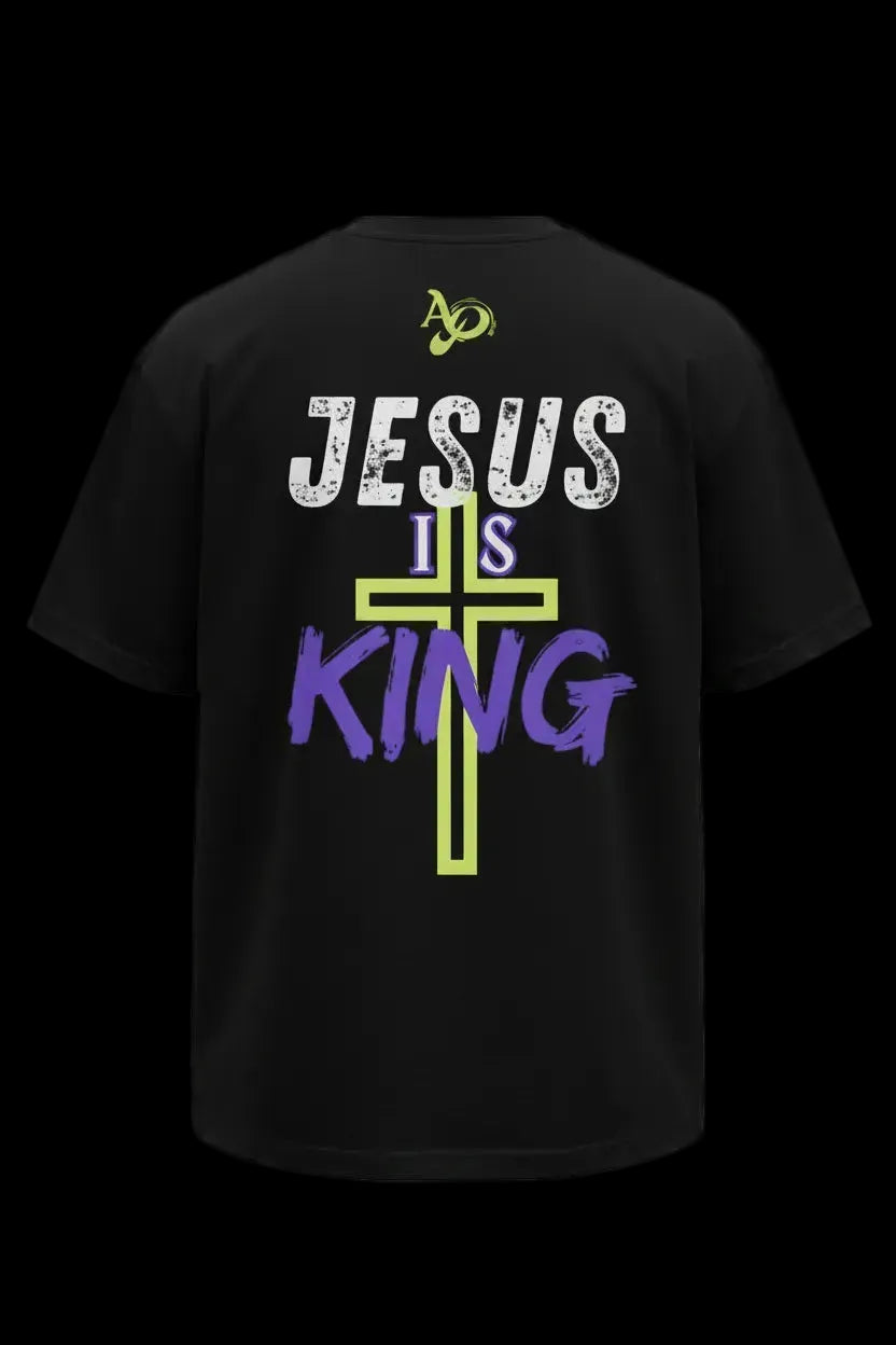 Jesus is King Heavyweight Tee