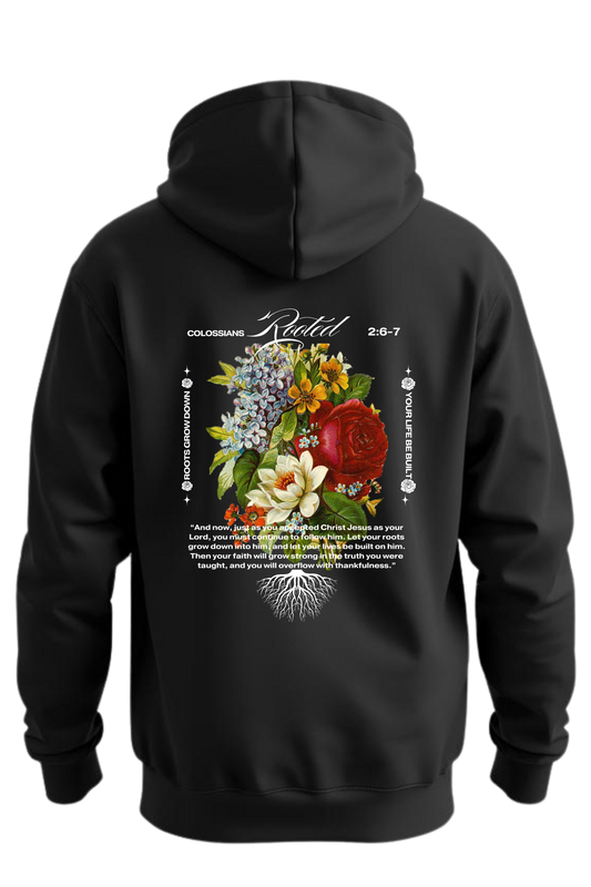 Black Rooted Hoodie
