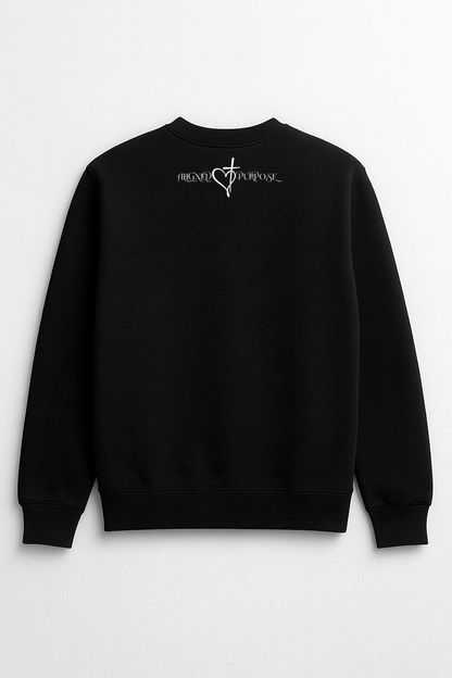 Black Rooted Crewneck Sweatshirt