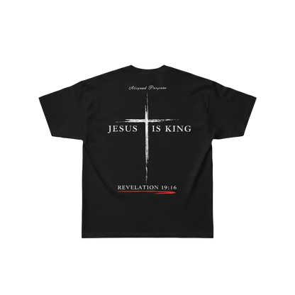 Jesus is King Mid-Length Tee